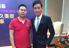 广州恒盛娱乐与明星合影